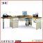 L-shape modern office table
