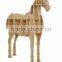 puzzle wood craft Horse table book shelves creative animal furniture