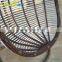 outdoor rattan swing hanging chair
