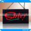 led sign board . resin led open sign. full color chage ,the letters is bright !