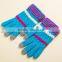 hight quality newgift touch screen glove Customized Knitted Winter Touch Screen Glove