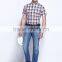 egyptian cotton plaid men shirt SHL100