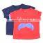 2017 Latest Fashion Top Design Children Wear Printed T-shirts Summer Girl 4th of July T-shirts