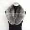 Myfur High Quality Real Whole Skin Red Fox Fur Accessories Collar For Down Jacket