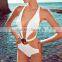 M888 Runwaylover 2016 Ladies Sexy White One Piece Bikini Swimwear