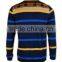 ISO9001/BSCI Manufature casual striped colorful cardigan sweater