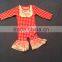 2015 Hot Sales Knitted Cotton Long Sleeve Baby Rompers With Bib QL-61
