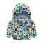 Casual style hoodie printing boys jacket kids clothes children