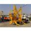 Arm-folding hydraulic work platform/work truck
