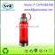 Promotional Plastic Water Bottle With Straw / Ice Core Water Bottle