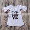 2016 yawoo white long sleeve pineapple embroidery fancy cotton top baby girls t-shirts