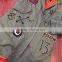 2017 New Fashion Women Orange Raccoon Fur and faux fur lining Winter Army coat
