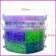 3000pcs each box cheap diy loom bands crazy loom rubber bands for kids game