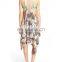 C67 Palm Print Cover-Up Summer Beach Dress