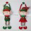 Funny Cheap Soft Plush Toy Christmas Hanging Elf Doll Custom Christmas Gifts 2017