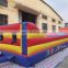 Newly carnival sport game PVC trampoline inflatable basketball bungee run jump