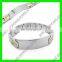 Stainless steel bangle custom engraved bracelet wholesale bangle