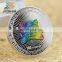 Factory direct sales cheap custom metal souvenir ag 999 silver coin