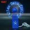 2018 SUNJET New Product Hot Sale Joyful Promotion Gift Messgae Present LED Mini Fan Made In China Factory
