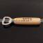 Custom logo laser wood opener