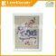 Custom Design Embroidered Flowers Greeting Card