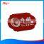 Self-adhesive embossed aluminum nameplates