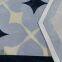 Geometric rug comfortable hand tufted carpet for bedroom carpet