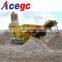 Mobile stone rock crushing plant,portable stone gravel sand making machine