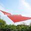 New 5x5x5M Waterproof Garden Sun Shade Sail Quality Polyester Cloth 95% UV Block