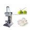 diamond shape young green tender coconut peeling and trimming machine