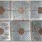 Pattern Cloud of nuts metal grilles CORTEN steel tree grate