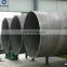 Q235 Q345B ASTM A572 GR.B Carbon Black Steel Spiral Welded Pipe Tube