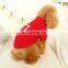 Pet dog Cat red Sugar love heart clothing turtleneck sweater apparel clothes