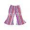 Girl Serape Flare Pant Ruffle Pants Baby Kids Bell Bottom Pants