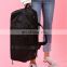 Black women travel bag large wet dry storage bag with shoe compartment