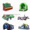 bounce house bouncy castle shooting sport arena challenge battle light  inflatable ips game with ips