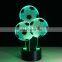3D Football Helmet Visual Lamp Home Decor LED night light
