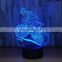 Mountain Bike Ride 3D Table Lamp LED Colorful Nightlight Kids Birthday Gift USB Sleep Lighting Home Decoration