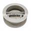 Bundor Class150 DN100 stainless steel dual plate check valve price list