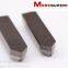 PCD boring & notching tools for carbide rollers