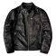 2021NEW FASHION WASHED MEN'S GENUINE COWSKIN  LEATHER JACKET FACTORY HOT SALE