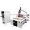 Automatic tool changer Acrylic woodworking cutting engraver CNC router for 3D door cabinet signs