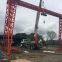 MH type 5 ton general gantry crane, gantry crane, main girder box support leg gantry crane, rail type small crane