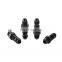 AN Bulkhead Fitting Adapter Straight Type Male Threaded Union Universal Anodized Aluminum Fitting