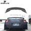 Черный подготавливающий углепластиковый задний спойлер GTR для NISSA N GTR-R35 09-15