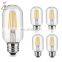 Tonghua E26 E27 LED Filament Edison Bulb Vintage 2W 4W T45 Retro Clear Glass Warm White 2300K Lamp Edison AC220V