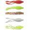 6.5cm/0.8g Hot selling soft plastic bait sea fishing trolling tuna  fishing lures