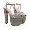 cheap wholesale women high heels hollow out platform pumps sandals shoes