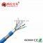 SFTP Cat6 cable 305M 4Pairs Solid Copper Wire 23AWG Ethernet Cat6 lan cable pass test