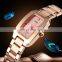SKMEI 1400 Ladies Stainless Steel Wrist Watch Relojes de Mujer Bracelet Women Watches